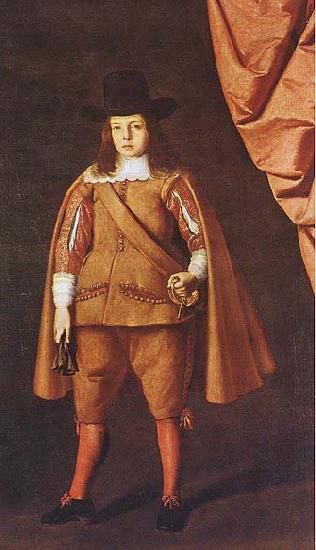 Francisco de Zurbaran Portrait of the Duke of Medinaceli oil painting image